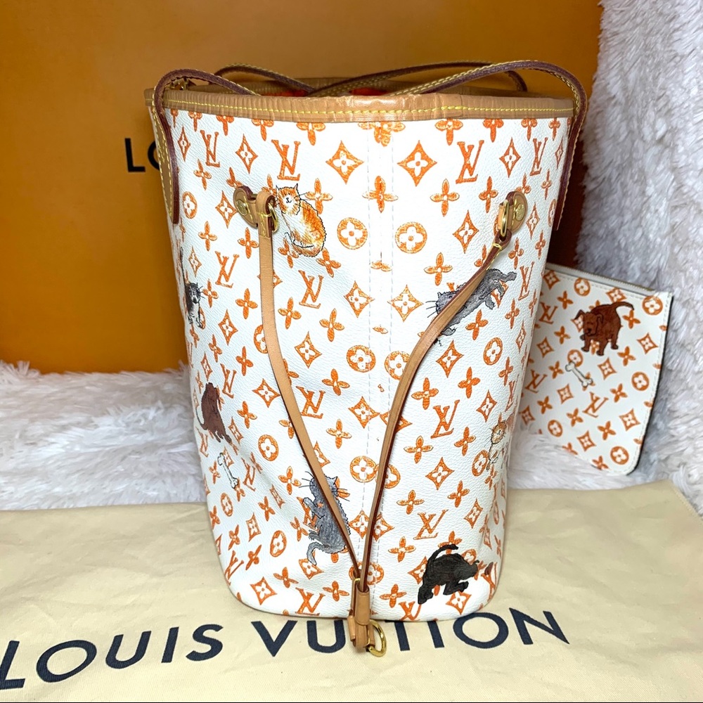 โSOLDโ Louis Vuitton Catogram Neverfull MM bag - Picture 12 of 12